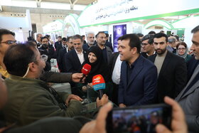 بازدید معاون علمی رئیس جمهور از بیست و دومین نمایشگاه بینالمللی محیط زیست