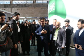 بازدید معاون علمی رئیس جمهور از بیست و دومین نمایشگاه بینالمللی محیط زیست