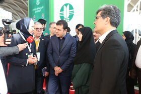 بازدید معاون علمی رئیس جمهور از بیست و دومین نمایشگاه بینالمللی محیط زیست