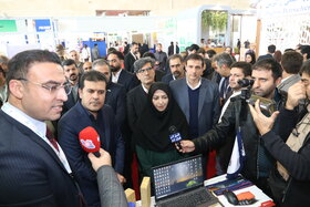 بازدید معاون علمی رئیس جمهور از بیست و دومین نمایشگاه بینالمللی محیط زیست