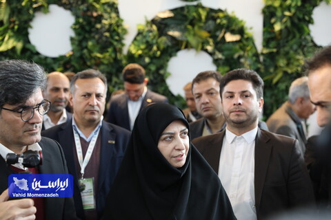 بازدید معاون رئیس جمهور و رئیس سازمان حفاظت محیط زیست از بیست و دومین نمایشگاه محیط زیست