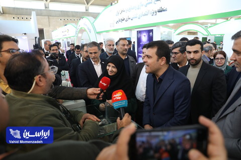 بازدید معاون علمی رئیس جمهور از بیست و دومین نمایشگاه بین‌المللی محیط زیست