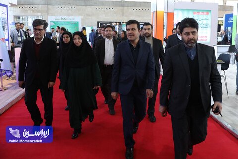 بازدید معاون علمی رئیس جمهور از بیست و دومین نمایشگاه بین‌المللی محیط زیست