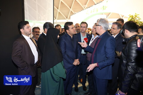 بازدید معاون علمی رئیس جمهور از بیست و دومین نمایشگاه بین‌المللی محیط زیست