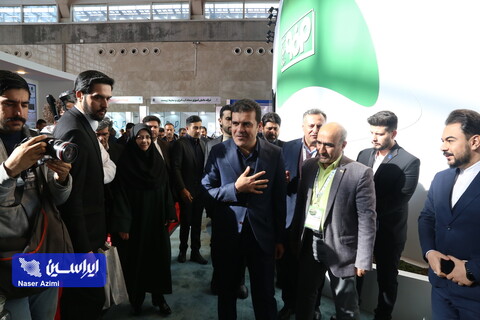 بازدید معاون علمی رئیس جمهور از بیست و دومین نمایشگاه بین‌المللی محیط زیست