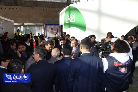 بازدید معاون علمی رئیس جمهور از بیست و دومین نمایشگاه بین‌المللی محیط زیست