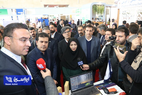 بازدید معاون علمی رئیس جمهور از بیست و دومین نمایشگاه بین‌المللی محیط زیست