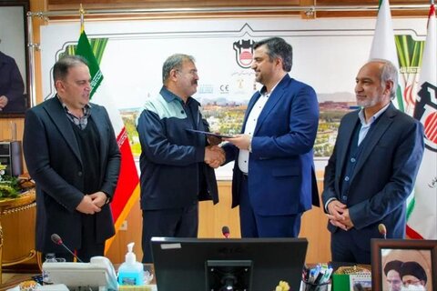 جلسه معارفه مدیرعامل ذوبآهن اصفهان برگزار شد تکریم و معارفه افضلی