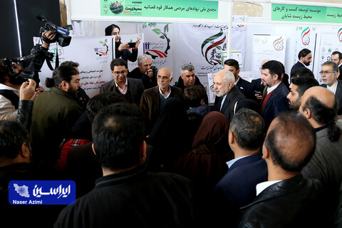 بازدید سخنگوی دولت، معاون راهبردی و معاون امور زنان رئیس جمهور از نمایشگاه محیط زیست