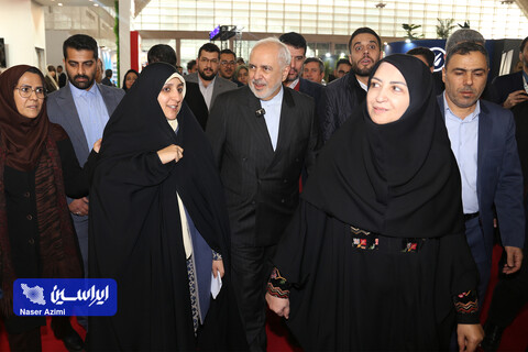 بازدید سخنگوی دولت، معاون راهبردی و معاون امور زنان رئیس جمهور از نمایشگاه محیط زیست
