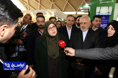 بازدید سخنگوی دولت، معاون راهبردی و معاون امور زنان رئیس جمهور از نمایشگاه محیط زیست