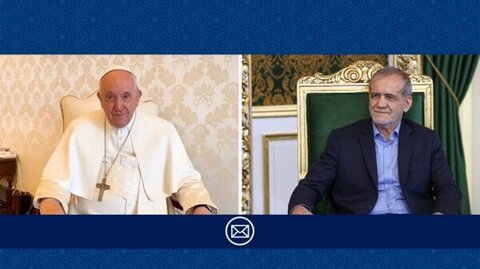 پیام تبریک پزشکیان به پاپ فرانسیس و همه موحدین جهان پزشکیان