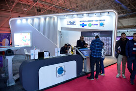 غرفه فولاد مبارکه در اولین روز چهاردهمین نمایشگاه بینالمللی انرژیهای تجدیدپذیر