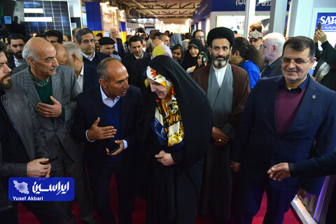 آیین افتتاحیه چهاردهمین نمایشگاه بین‌المللی انرژی‌های تجدیدپذیر و بهره‌وری انرژی برق