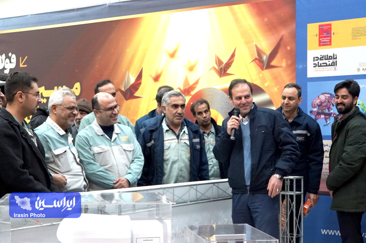 مدیریت جهادی و بومیسازی مجتمع فولاد و نورد سبا تبلوری از مکتب شهید حاج قاسم