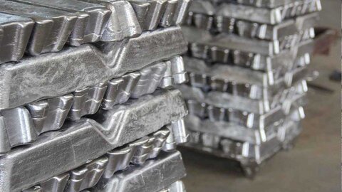 ظرفیت تولید سالانه شمش روی کشور به ۴۸۰ هزار تن میرسد شمش روی