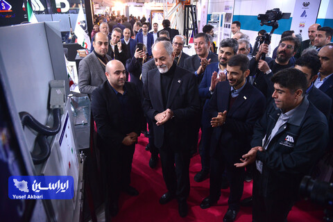 آیین افتتاح ششمین نمایشگاه ملی فولاد ایران