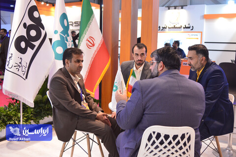 غرفه فولاد مبارکه دراولین روز ششمین نمایشگاه ملی فولاد ایران