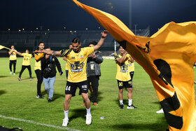 جشن قهرمانی سپاهان در سوپرجام ایران