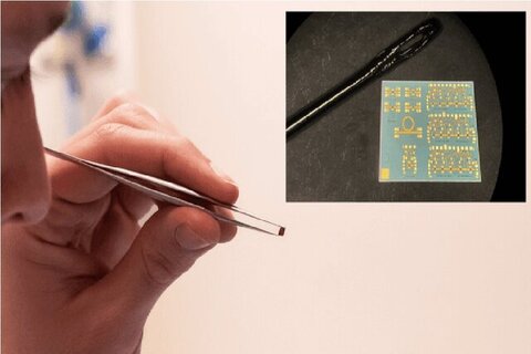 تراشهای کوچکتر از بذر توت فرنگی برای تقویت ارتباطات فضایی فناوری