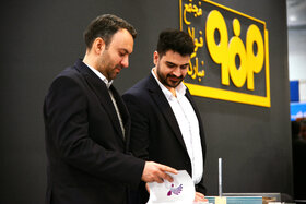 غرفه فولاد مبارکه در نخستین روز پنجمین نمایشگاه بینالمللی زنجیره تامین فولاد کرمان