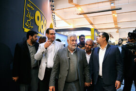 غرفه فولاد مبارکه در نخستین روز پنجمین نمایشگاه بینالمللی زنجیره تامین فولاد کرمان