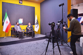 غرفه فولاد مبارکه در نخستین روز پنجمین نمایشگاه بینالمللی زنجیره تامین فولاد کرمان