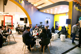 غرفه فولاد مبارکه در نخستین روز پنجمین نمایشگاه بینالمللی زنجیره تامین فولاد کرمان