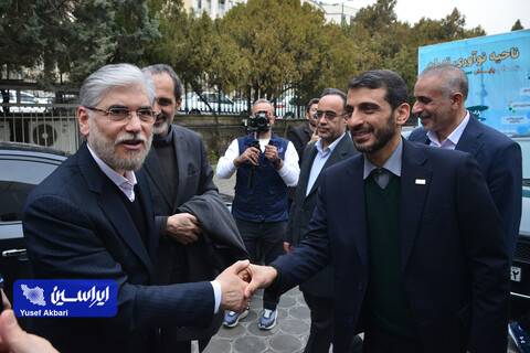 آیین افتتاح مرکز توسعه کسب و کار صنعت ۴.۰ فولاد مبارکه در پارک علم و فناوری دانشگاه تهران