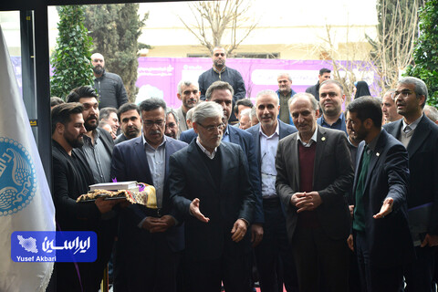 آیین افتتاح مرکز توسعه کسب و کار صنعت ۴.۰ فولاد مبارکه در پارک علم و فناوری دانشگاه تهران