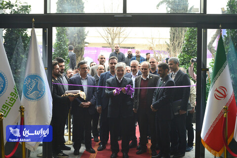 آیین افتتاح مرکز توسعه کسب و کار صنعت ۴.۰ فولاد مبارکه در پارک علم و فناوری دانشگاه تهران