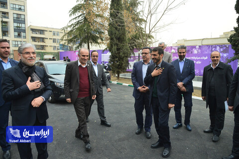 آیین افتتاح مرکز توسعه کسب و کار صنعت ۴.۰ فولاد مبارکه در پارک علم و فناوری دانشگاه تهران