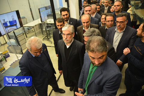 آیین افتتاح مرکز توسعه کسب و کار صنعت ۴.۰ فولاد مبارکه در پارک علم و فناوری دانشگاه تهران