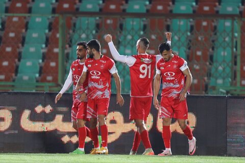 شادی گل سردار دورسون؛ پرسپولیس - گل گهر