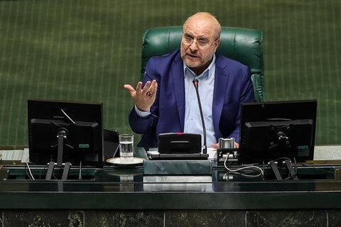 مجلس در جریان مذاکرات عمان بوده است قالیباف