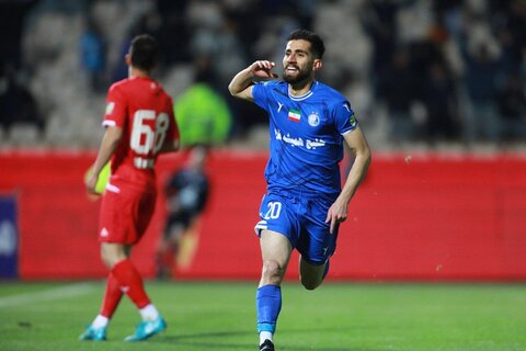 خلاصه بازی استقلال - نساجی/ یک گل برای برد کافی بود