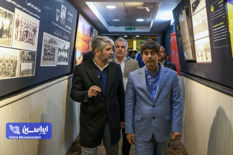 بازدید مدیرعامل فولاد مبارکه از ورزشگاه نقش جهان و دیدار با بازیکنان و کادر فنی تیم فوتبال سپاهان