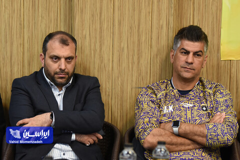 بازدید مدیرعامل فولاد مبارکه از ورزشگاه نقش جهان و دیدار با بازیکنان و کادر فنی تیم فوتبال سپاهان