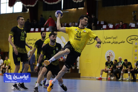 جشن قهرمانی تیم هندبال سپاهان در لیگ برتر