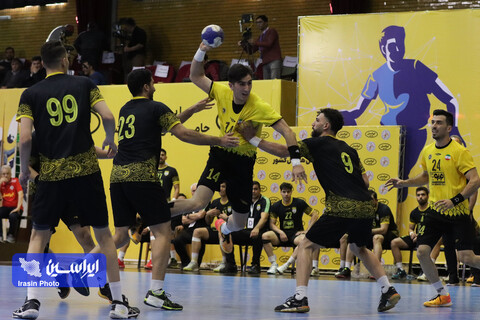 جشن قهرمانی تیم هندبال سپاهان در لیگ برتر