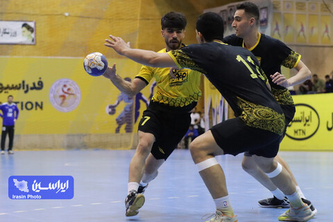 جشن قهرمانی تیم هندبال سپاهان در لیگ برتر