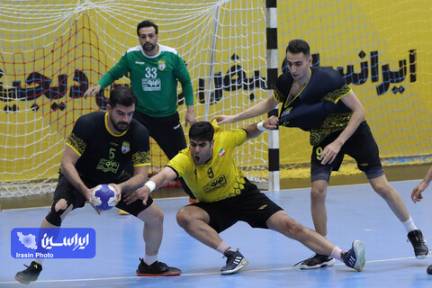 جشن قهرمانی تیم هندبال سپاهان در لیگ برتر