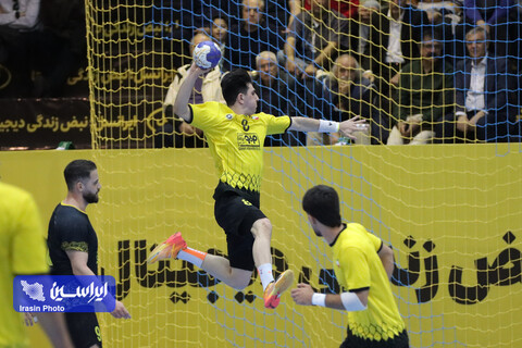 جشن قهرمانی تیم هندبال سپاهان در لیگ برتر