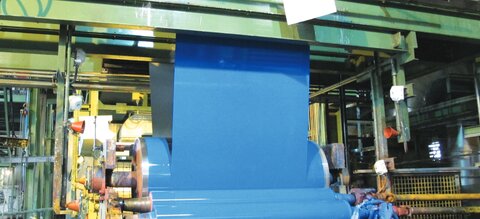 افزایش کیفیت ورق رنگی خاص لوازمخانگی فولاد مبارکه به عدد ۸۷.۵۵ ورق فولادی