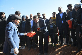 پویش مردمی کاشت ۲ هزار هکتار بذر بادام کوهی در شهرستان مبارکه با مشارکت فولاد مبارکه