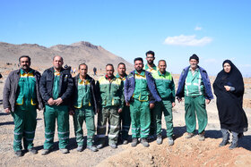 پویش مردمی کاشت ۲ هزار هکتار بذر بادام کوهی در شهرستان مبارکه با مشارکت فولاد مبارکه