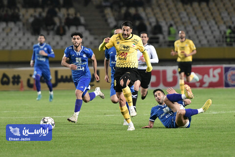 خلاصه بازی سپاهان - استقلال خوزستان/ توقف طلایی‌ها مقابل رقیب اهوازی