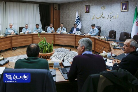 نشست بررسی روند پیشرفت پروژه نورد گرم ۲ فولاد مبارکه