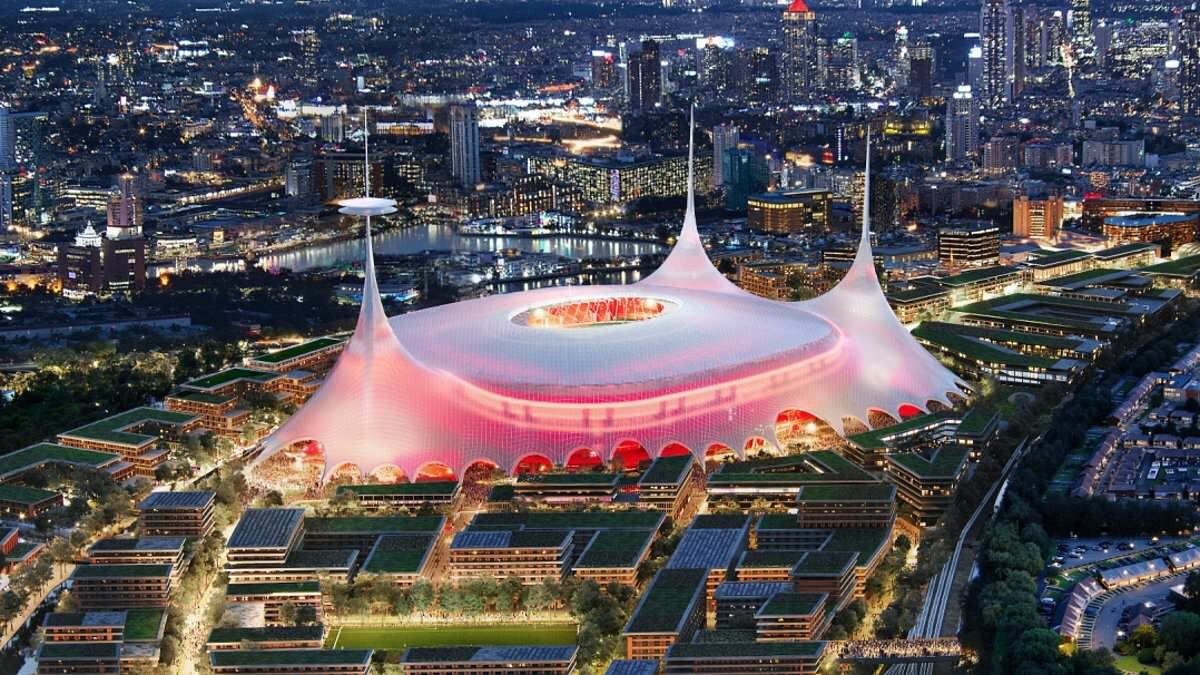 جزئیات استادیوم ۱۰۰ هزار نفری جدید منچستریونایتد