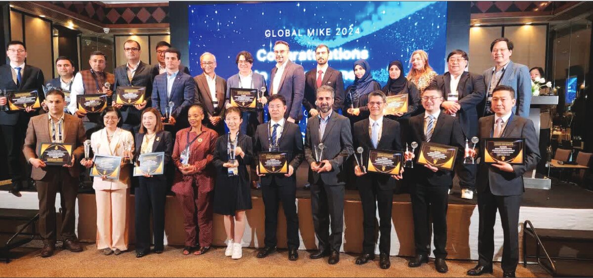 جایزه جهانی ۲۰۲۴ MIKE به فولاد مبارکه اهدا شد